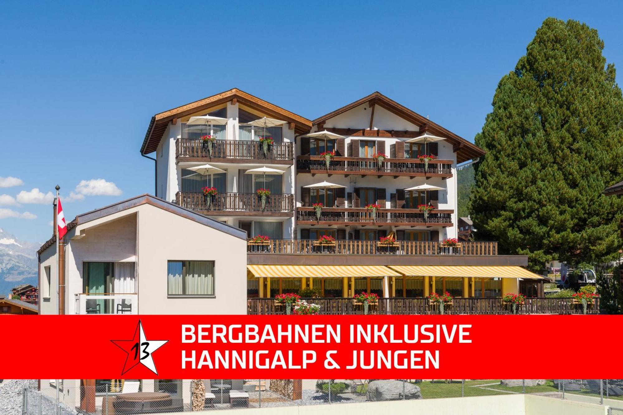 גראצ'ן Aktiv Hotel & Spa Hannigalp מראה חיצוני תמונה